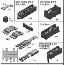 KIT NB3 H NAVARRA COMPLETO AÇO TEMPERADO 9194S40P
